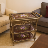 Rosewood Floral Charm Trolley